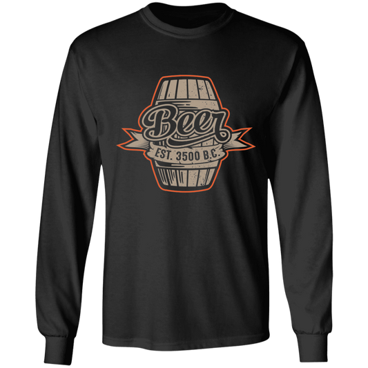Beer EST 3500 B.C. Long Sleeve T-Shirt