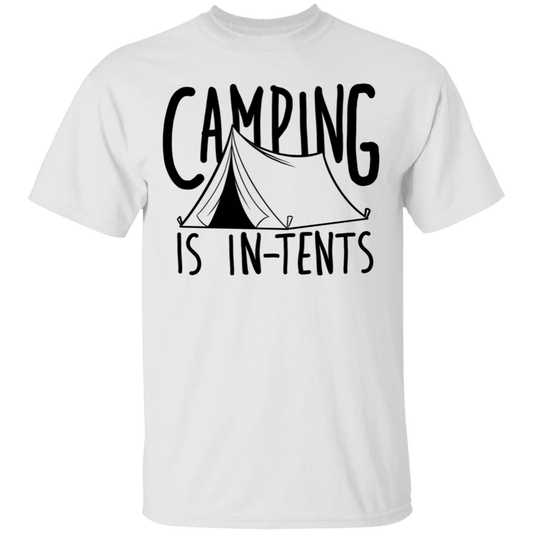 Camping is In-Tents Funny T-Shirt