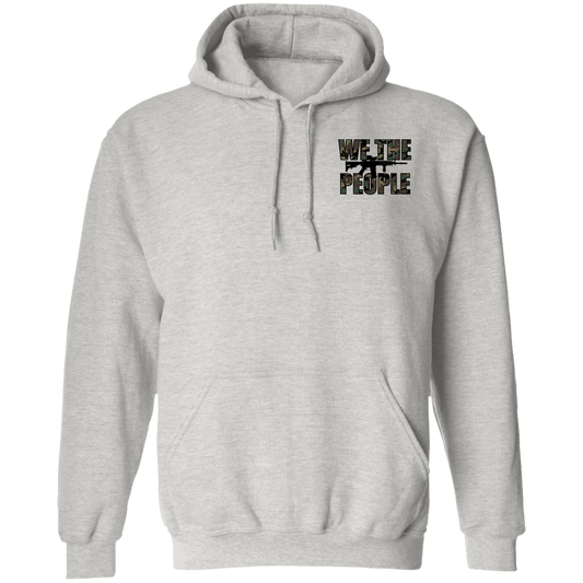 We the People Don't Tread on Me Gadsden Flag Double Sided Pullover Hoodie