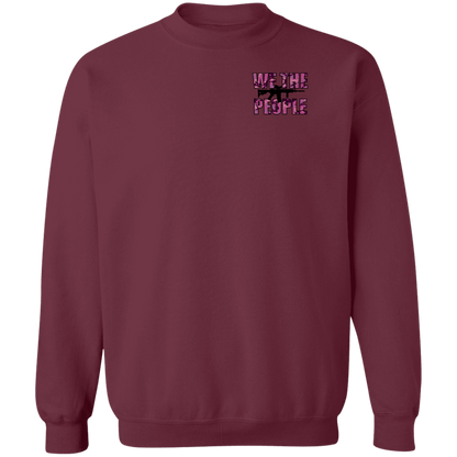 We the People United We Stand Double Sided Crewneck Sweatshirt