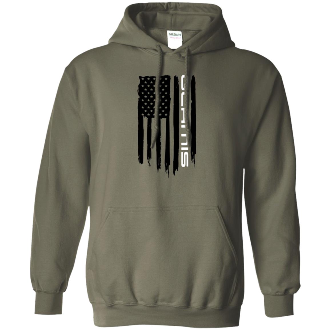 Glamis American Flag Pullover Hoodie