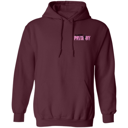 Lady Patriot 1776 American Bald Eagle Double Sided Pullover Hoodie