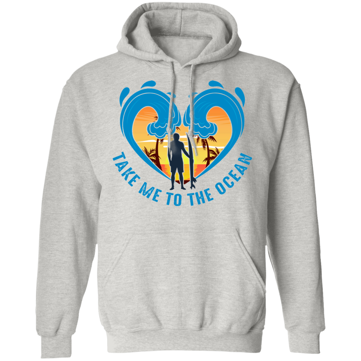 Take Me To The Ocean Pullover Hoodie