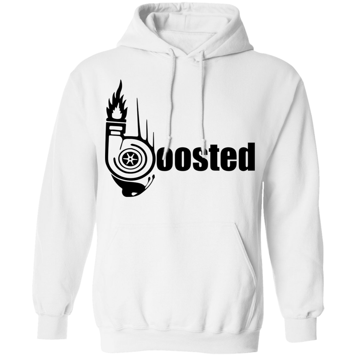 Boosted Turbo Racing Twin Turbo Gapped Pullover Hoodie