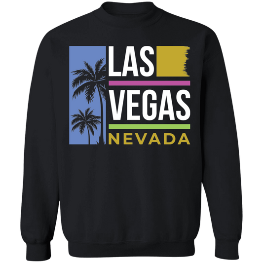 Las Vegas Nevada Gambling Crewneck Sweatshirt