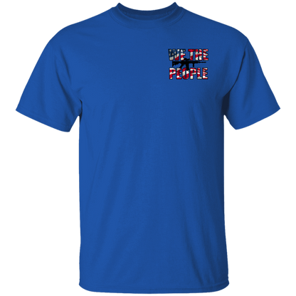 We the People American Bald Eagle 1776 Double Sided T-Shirt
