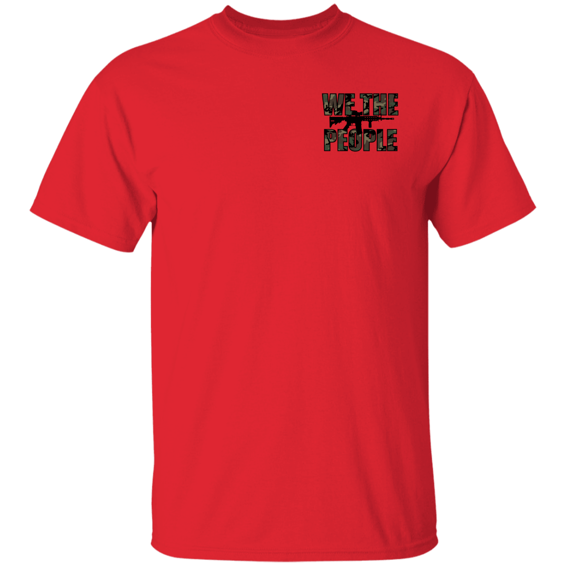 We the People Don't Tread on Me Gadsden Flag Double Sided T-Shirt