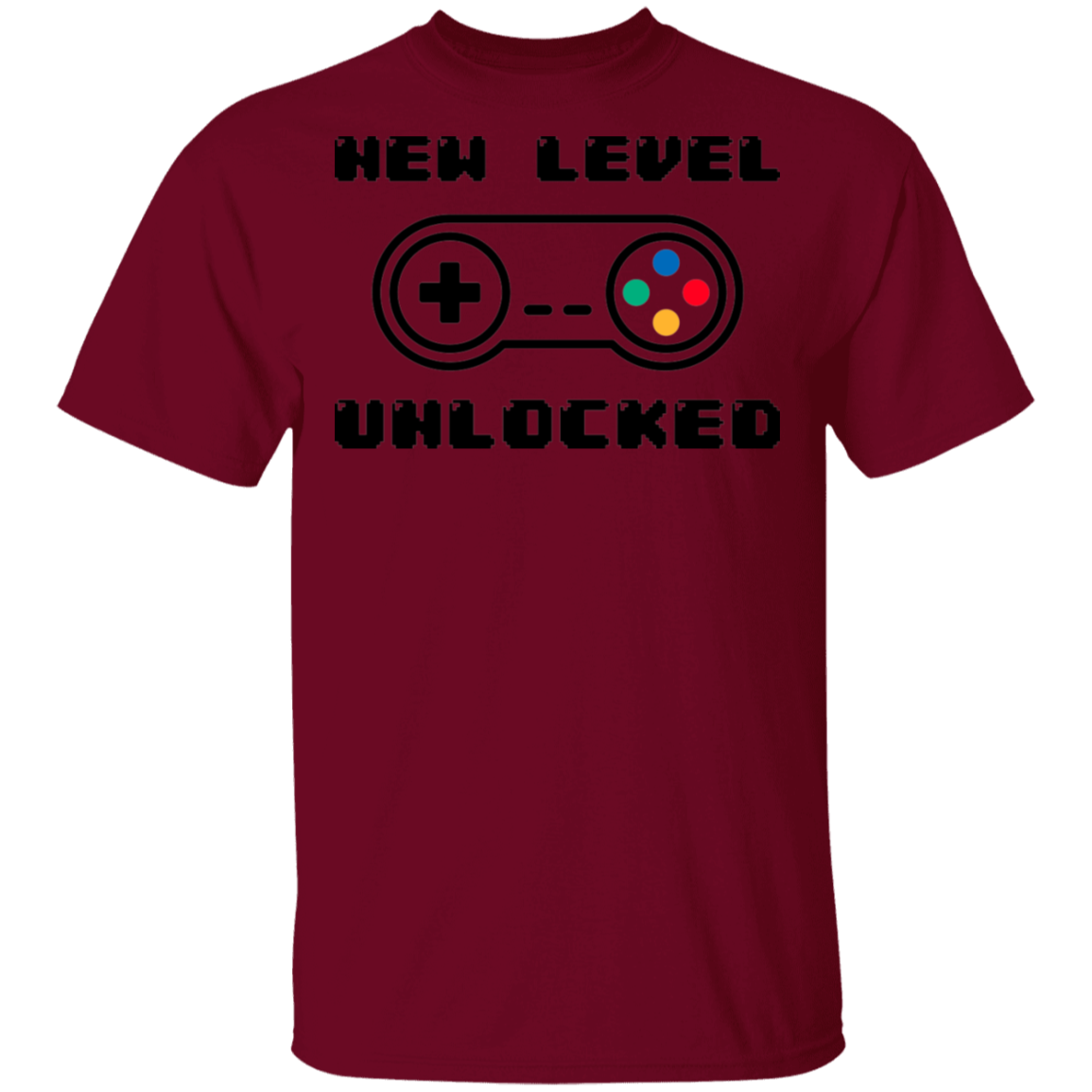 New Level Unlocked Gaming T-Shirt