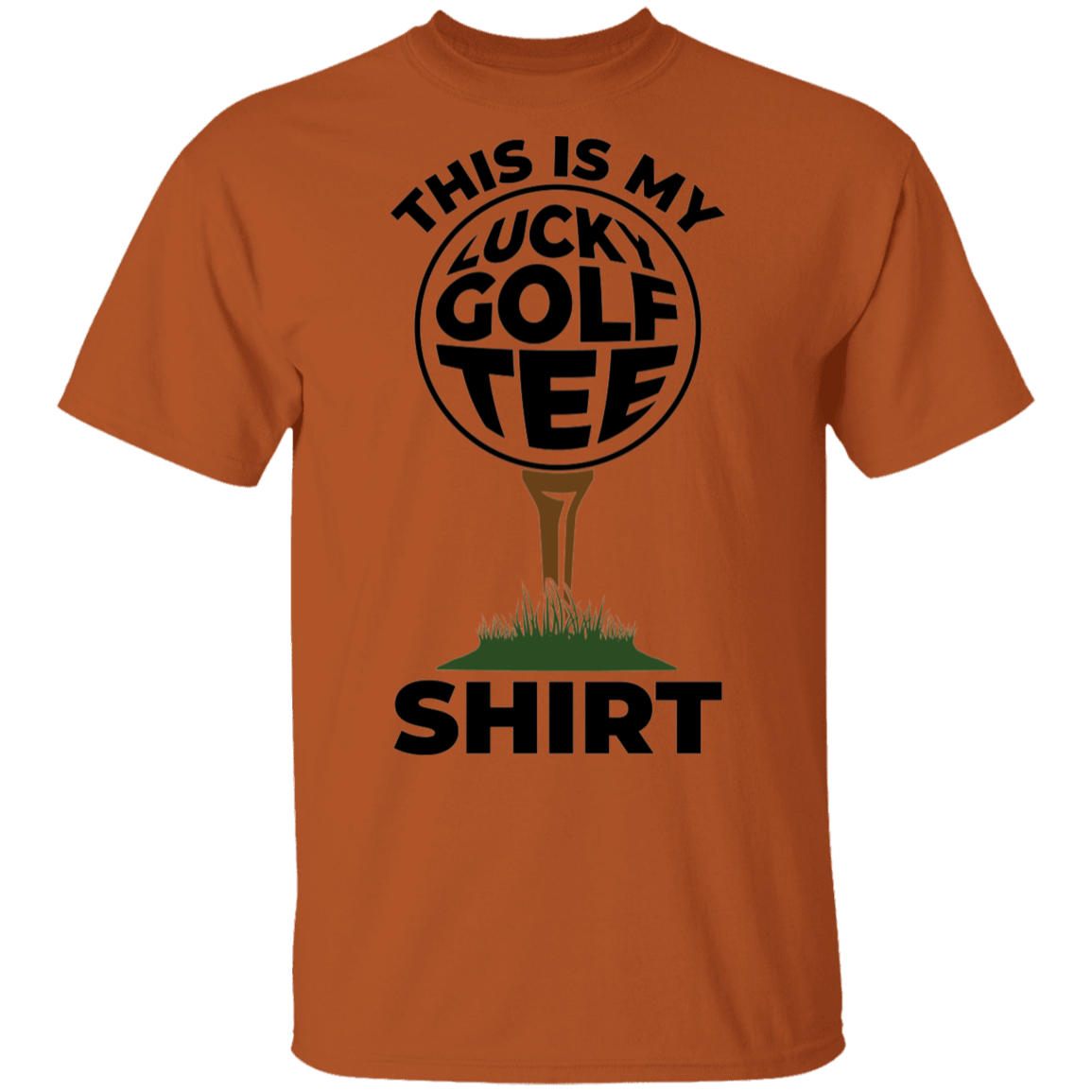 This Is My Lucky Golf Tee Shirt Golfing T-Shirt