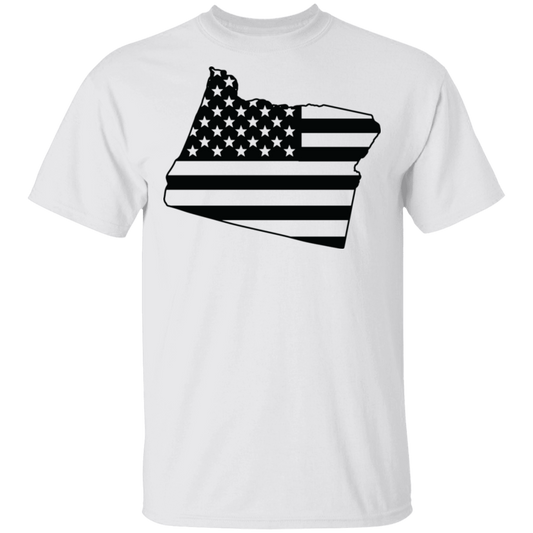Oregon State American Flag Pride T-Shirt