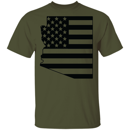 Arizona AZ State American Flag Pride T-Shirt