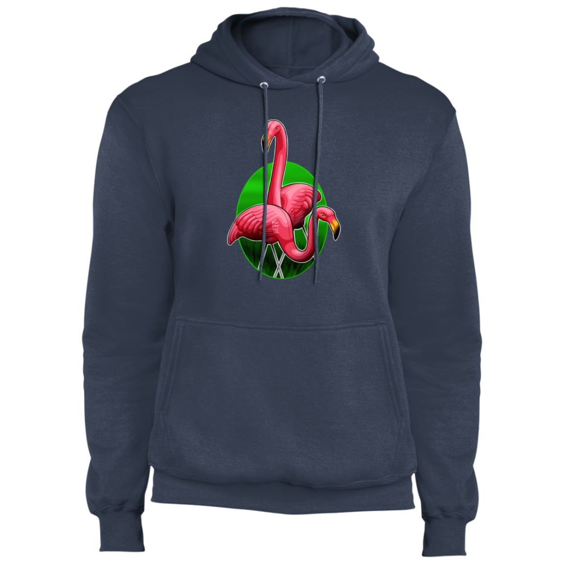 Flamingos Hanging Out Pullover Hoodie