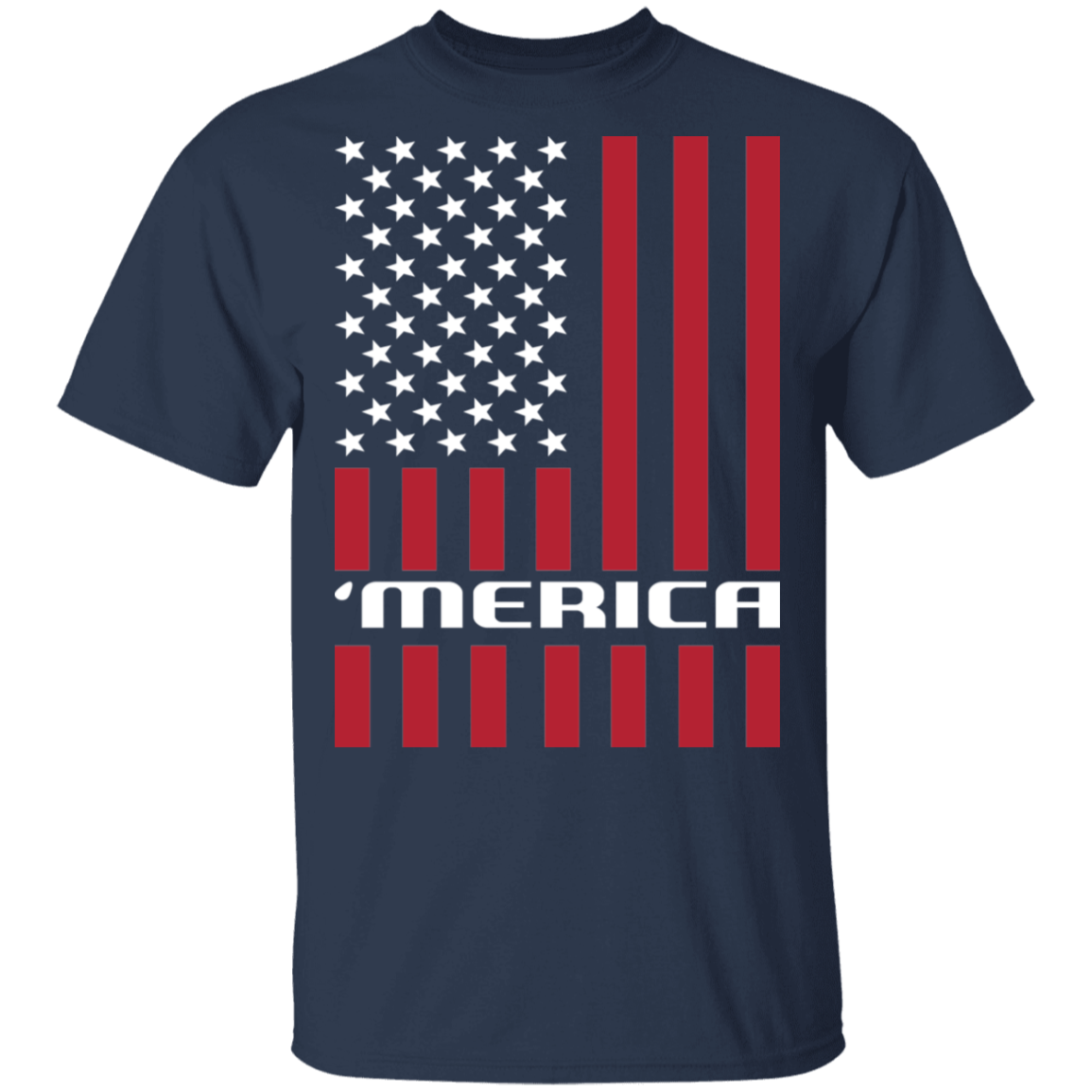 Merica American Flag USA T-Shirt