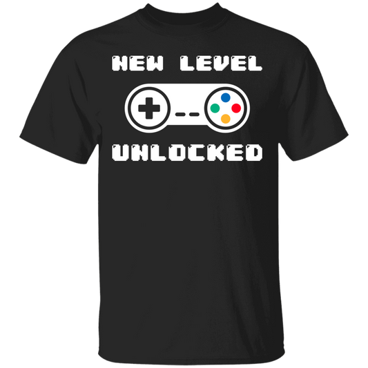 New Level Unlocked Gaming T-Shirt