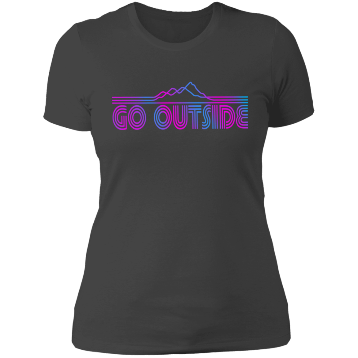 Women's Go Outside Camping Nature T-Shirt
