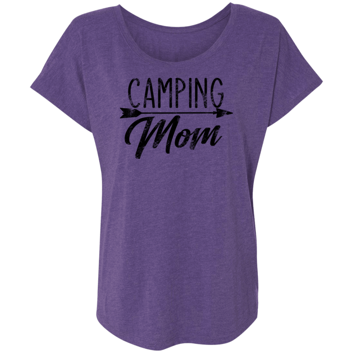 Camping Mom Outdoor Women's Dolman Sleeve