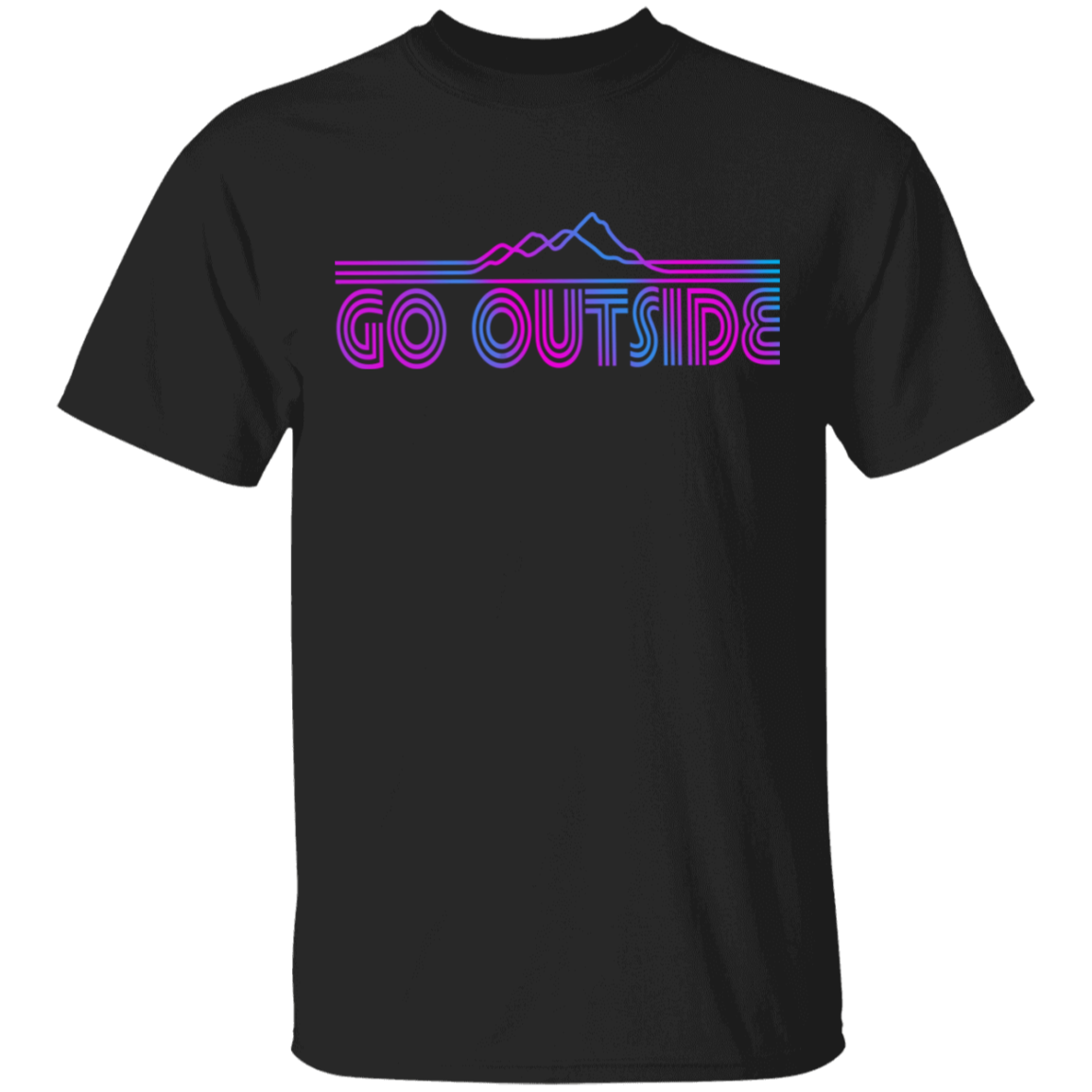 Go Outside Camping Nature T-Shirt