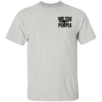 We the People Don't Tread on Me Gadsden Flag Double Sided T-Shirt