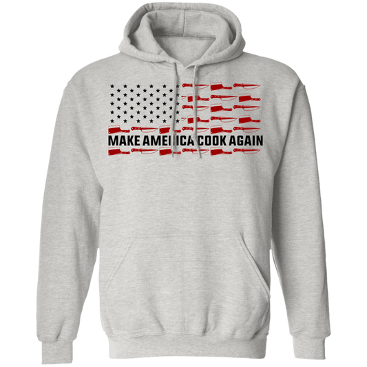 Make America Cook Again American Flag Chef Pullover Hoodie