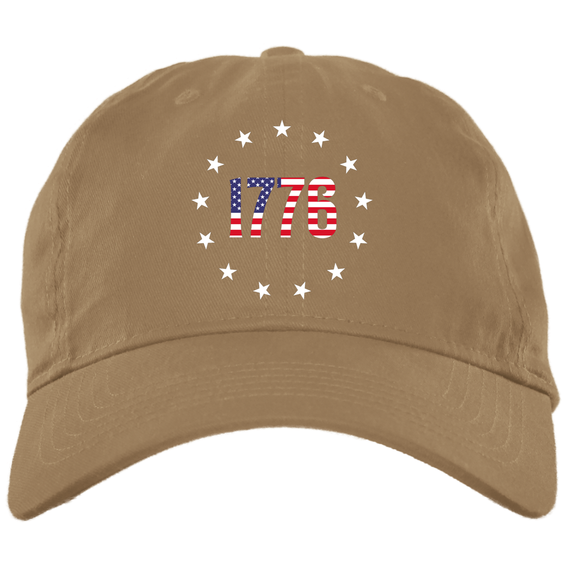 1776 Betsy Ross American Flag Unstructured Cap