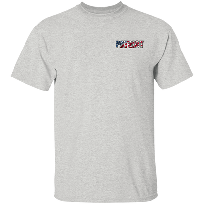 Patriot American Bald Eagle Double Sided T-Shirt