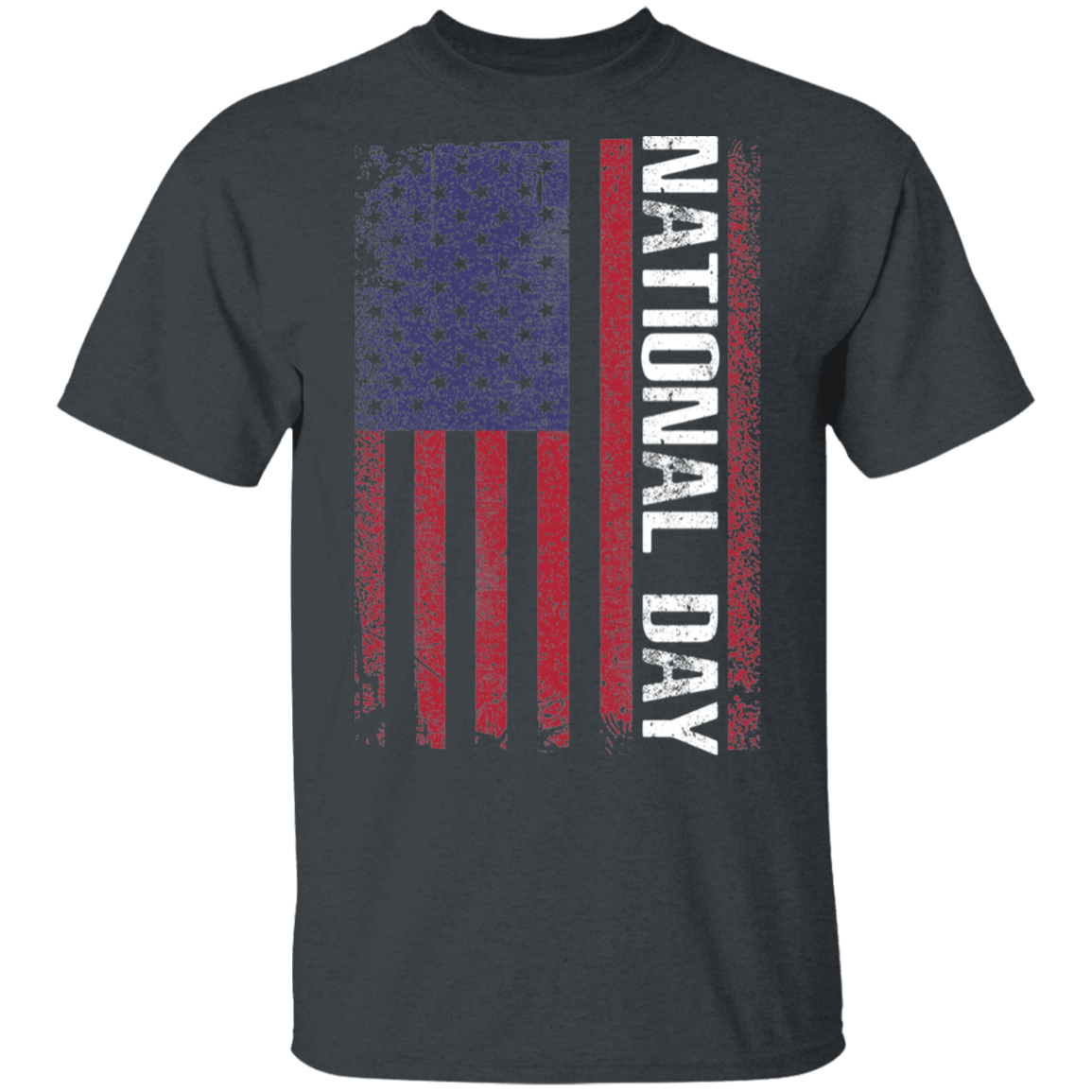 National Day American Flag  T-Shirt