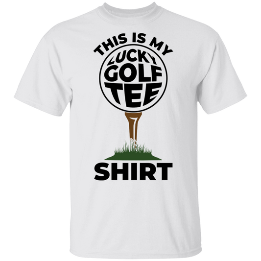 This Is My Lucky Golf Tee Shirt Golfing T-Shirt