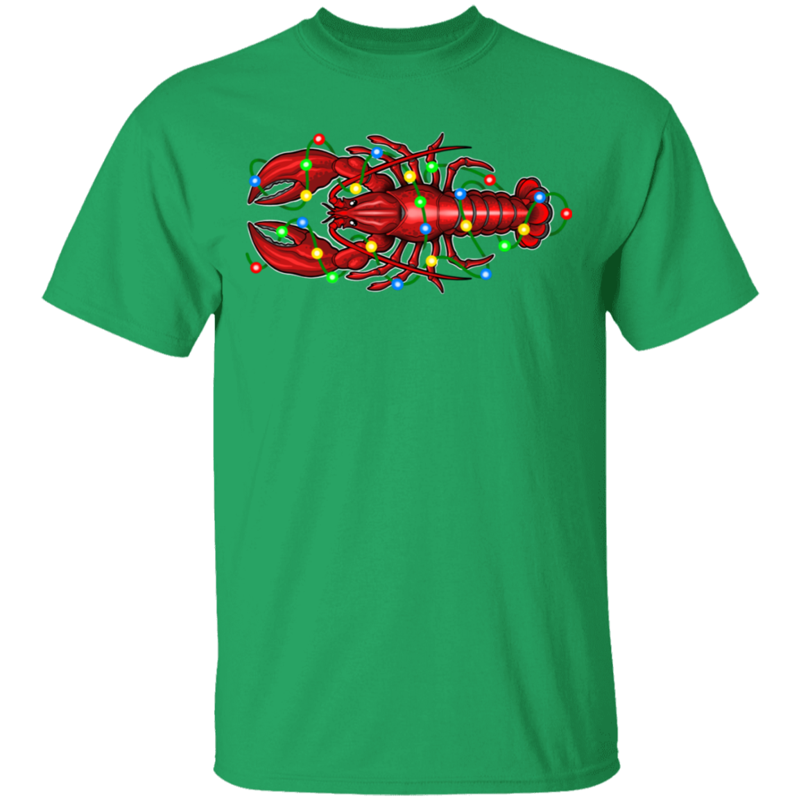 Lobster Merry Christmas Saltwater T-Shirt