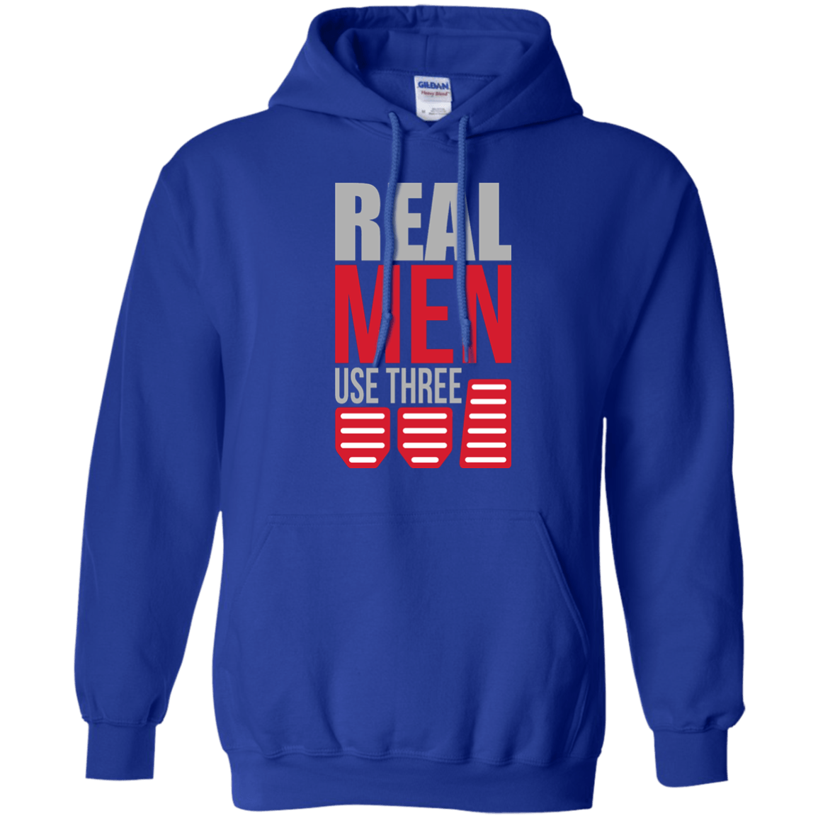 3 Pedals Pullover Hoodie 8 oz