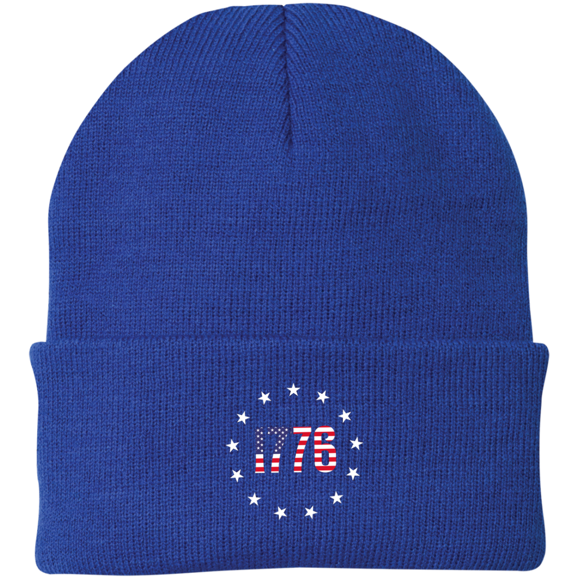 1776 Betsy Ross American Flag Beanie Cap
