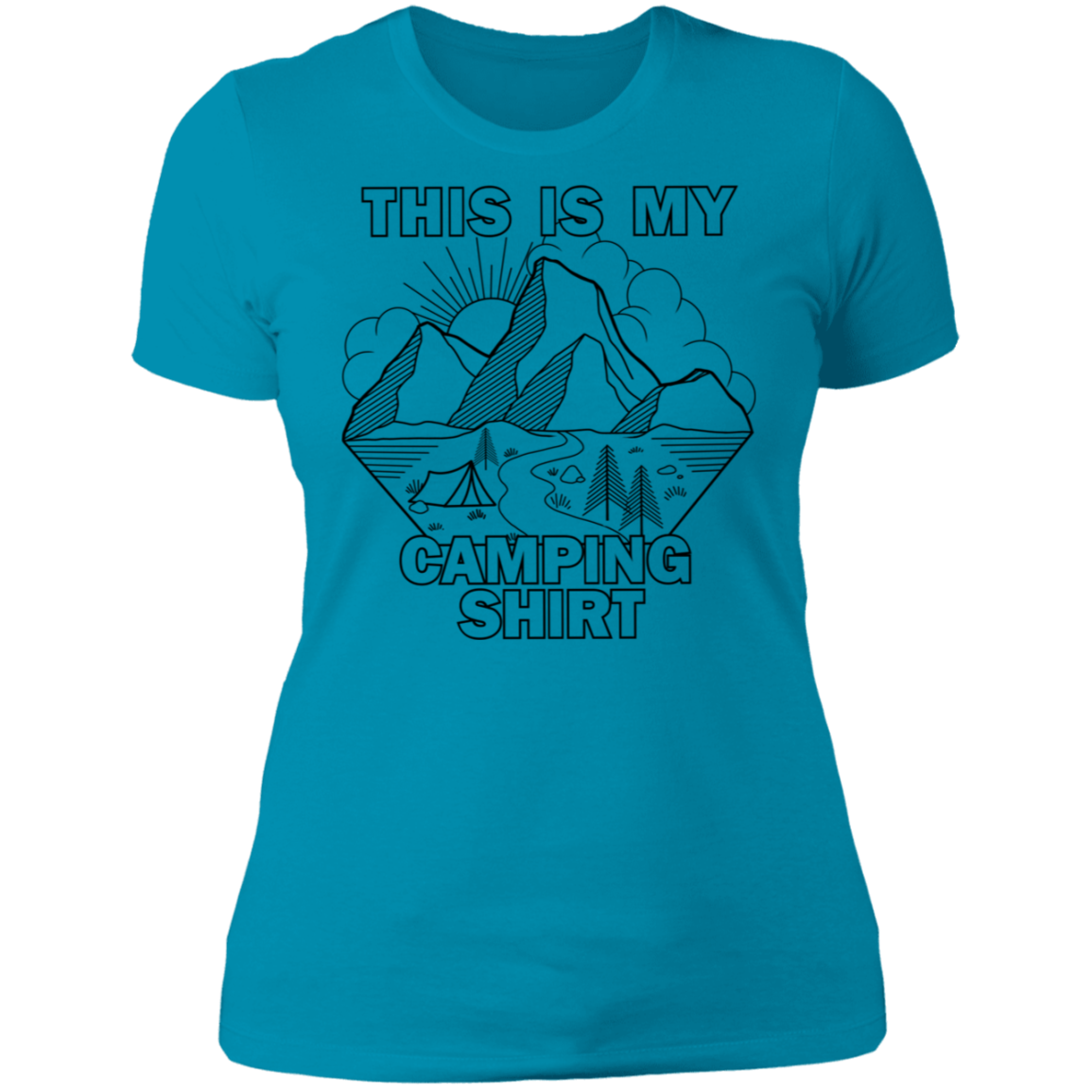 Women's This Is My Camping Shirt T-Shirt