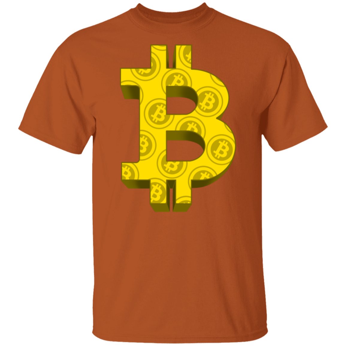 Designer Bitcoin Hodl Cryptocurrency BTC T-Shirt