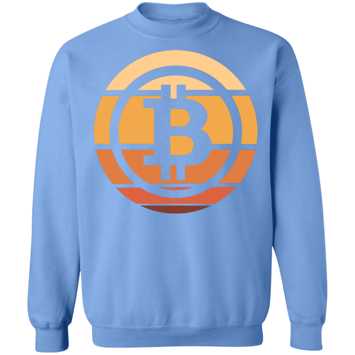 Bitcoin Hodl Cryptocurrency BTC Crewneck Sweatshirt