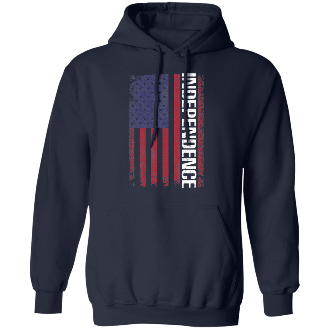 Independence American Flag USA  Pullover Hoodie