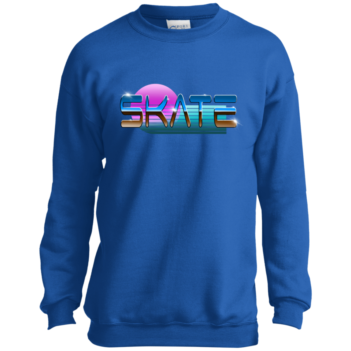 Skate Skateboarding Skateboarder Youth Crewneck Sweatshirt