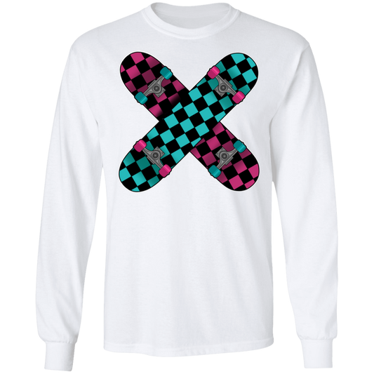 Retro Skateboards Skateboarding Long Sleeve T-Shirt