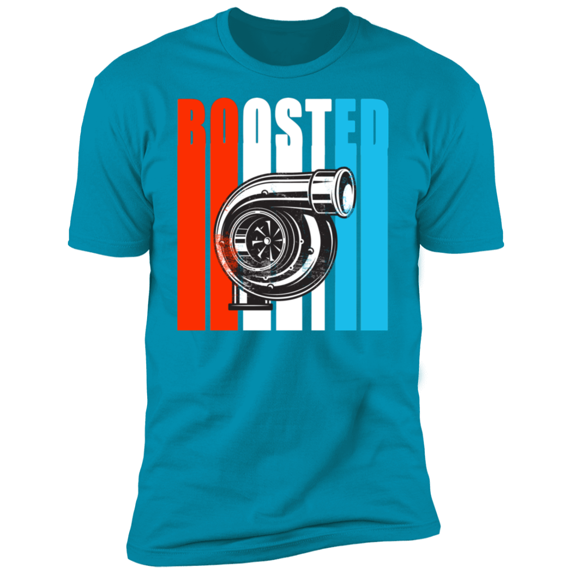 Boosted Turbo Racing Gapped Premium Short Sleeve T-Shirt