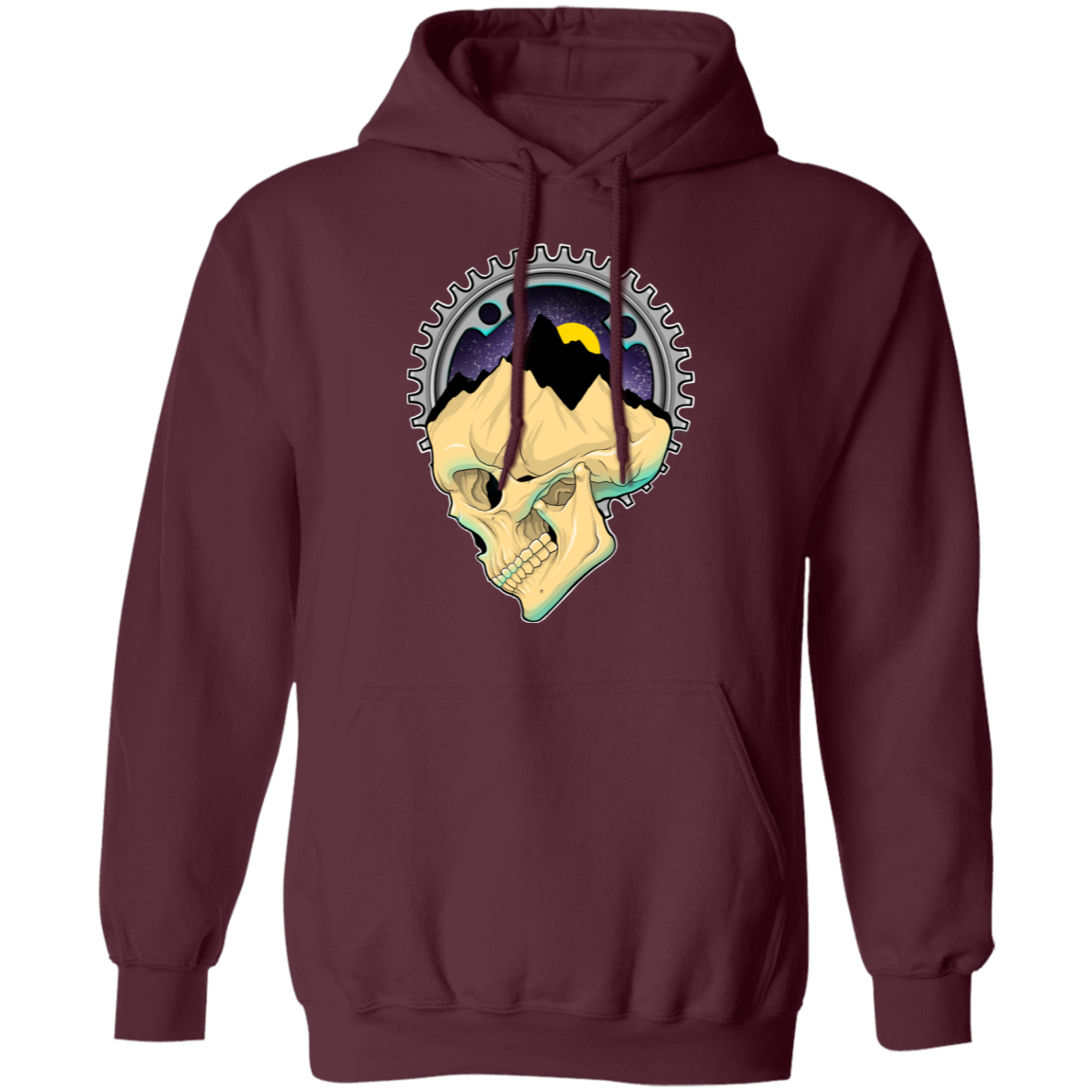 Gear Head Mountain Biking Pullover Hoodie