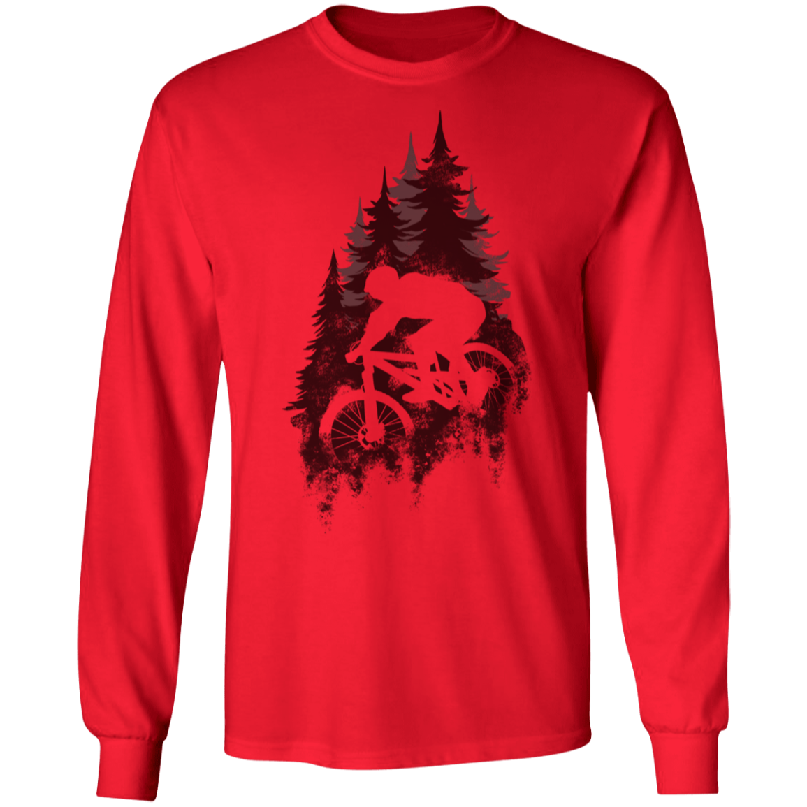 Mountain Bike Biking Long Sleeve T-Shirt