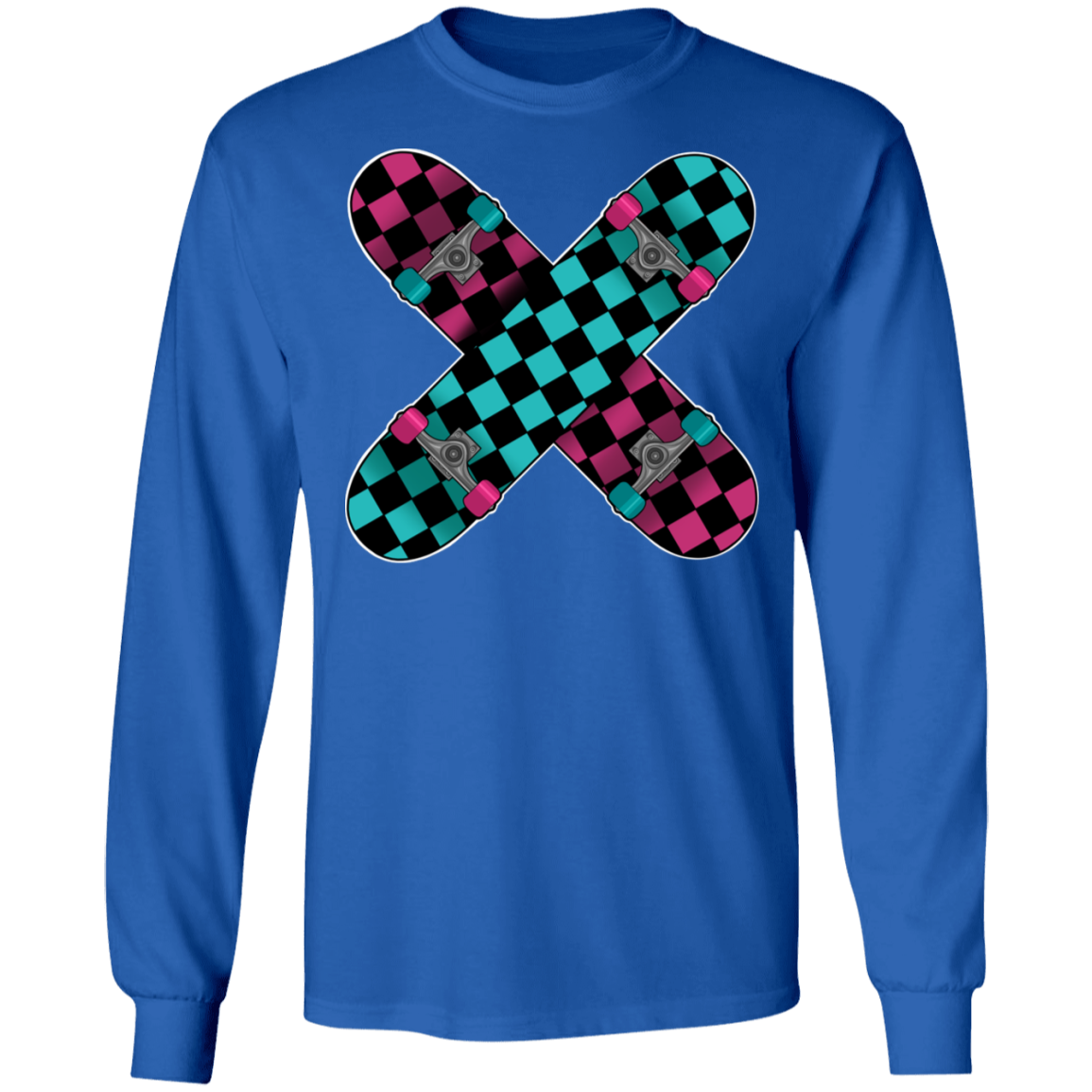 Retro Skateboards Skateboarding Long Sleeve T-Shirt