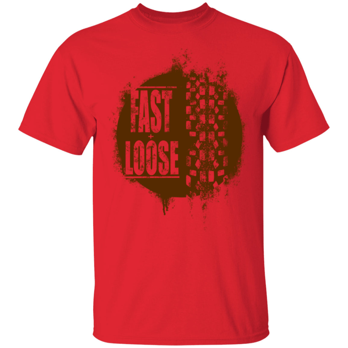 Fast and Loose Mountain Bike Riding Youth T-Shirt