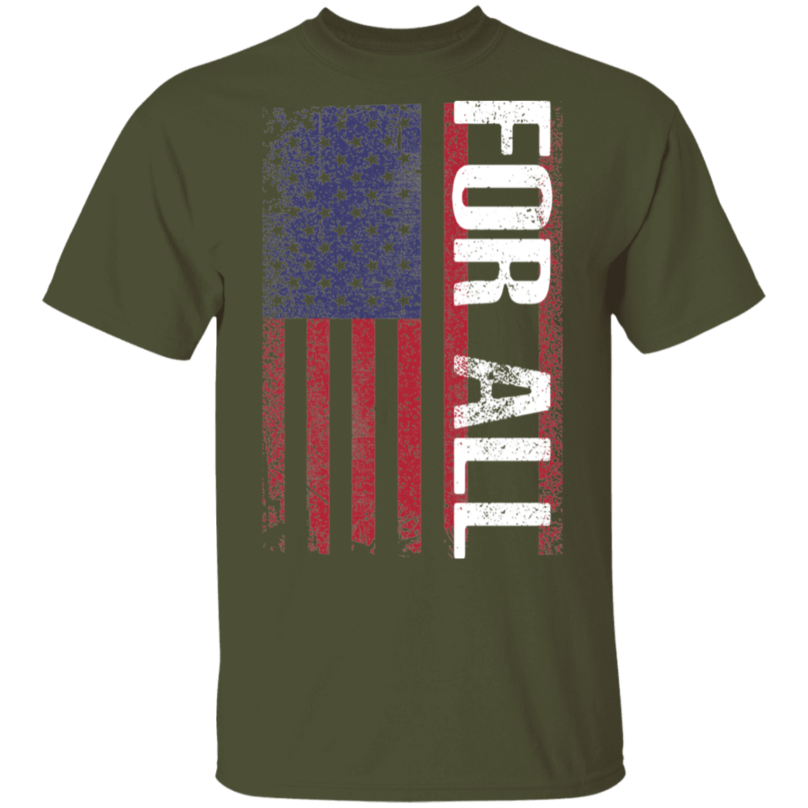 For All American Flag  T-Shirt