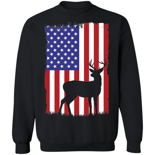 Hunting American Flag Sweatshirt