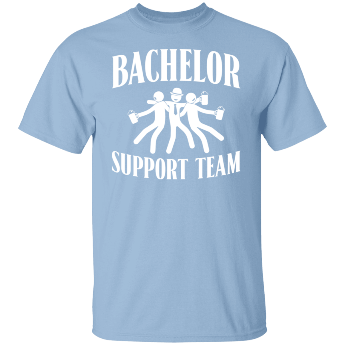 Bachelor Party Funny Support Team T-Shirt