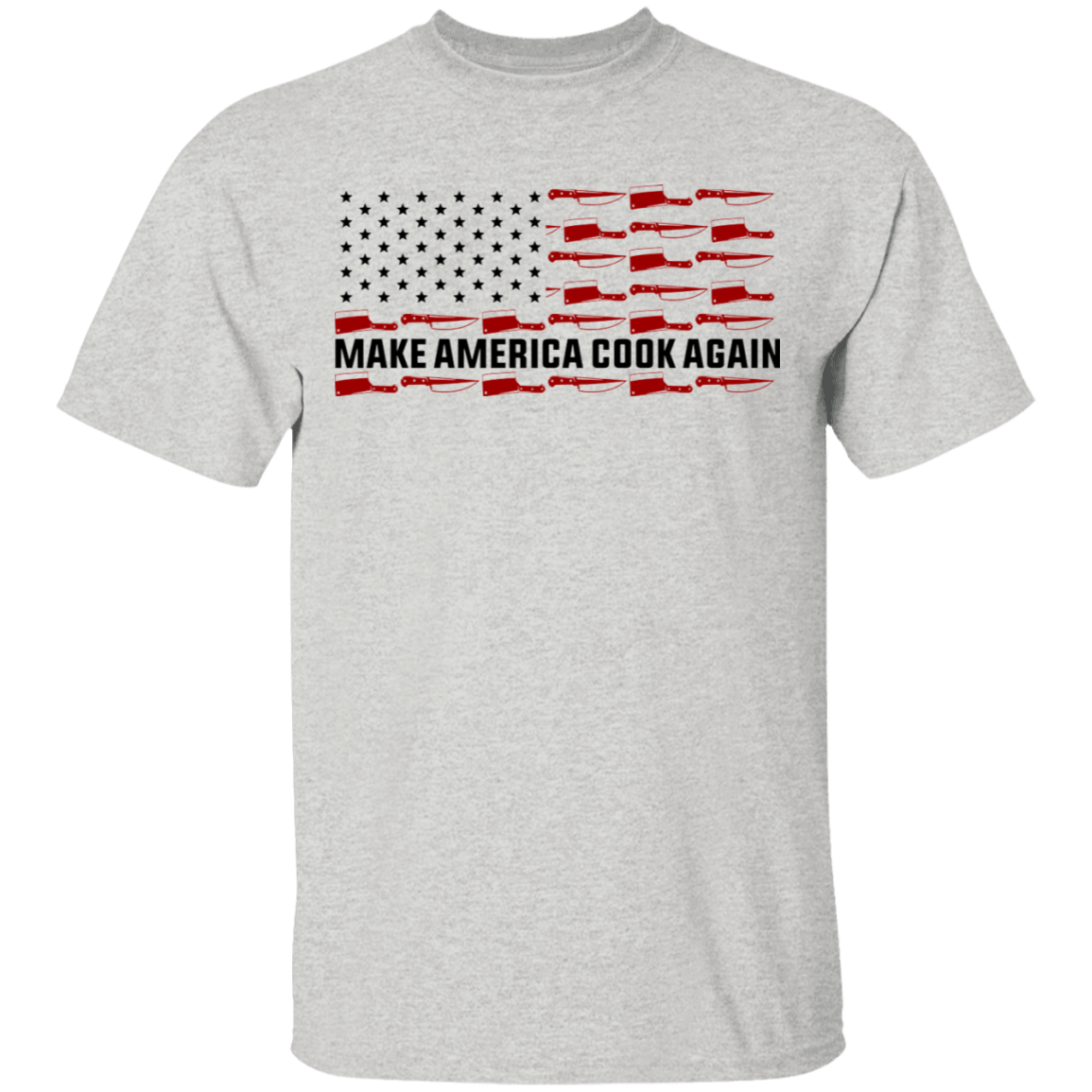 Make America Cook Again American Flag Chef T-Shirt