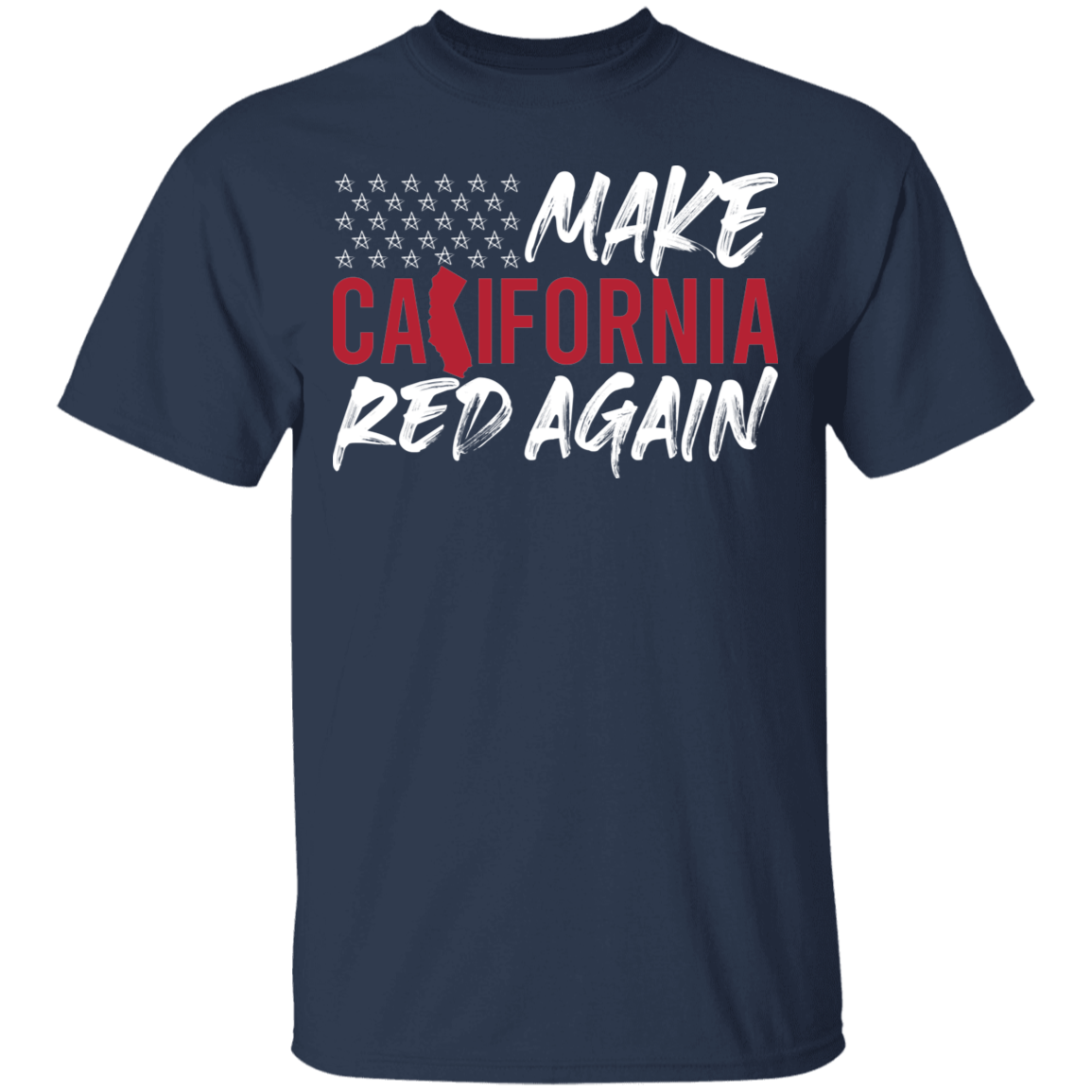 Make California Red Again Republican T-Shirt