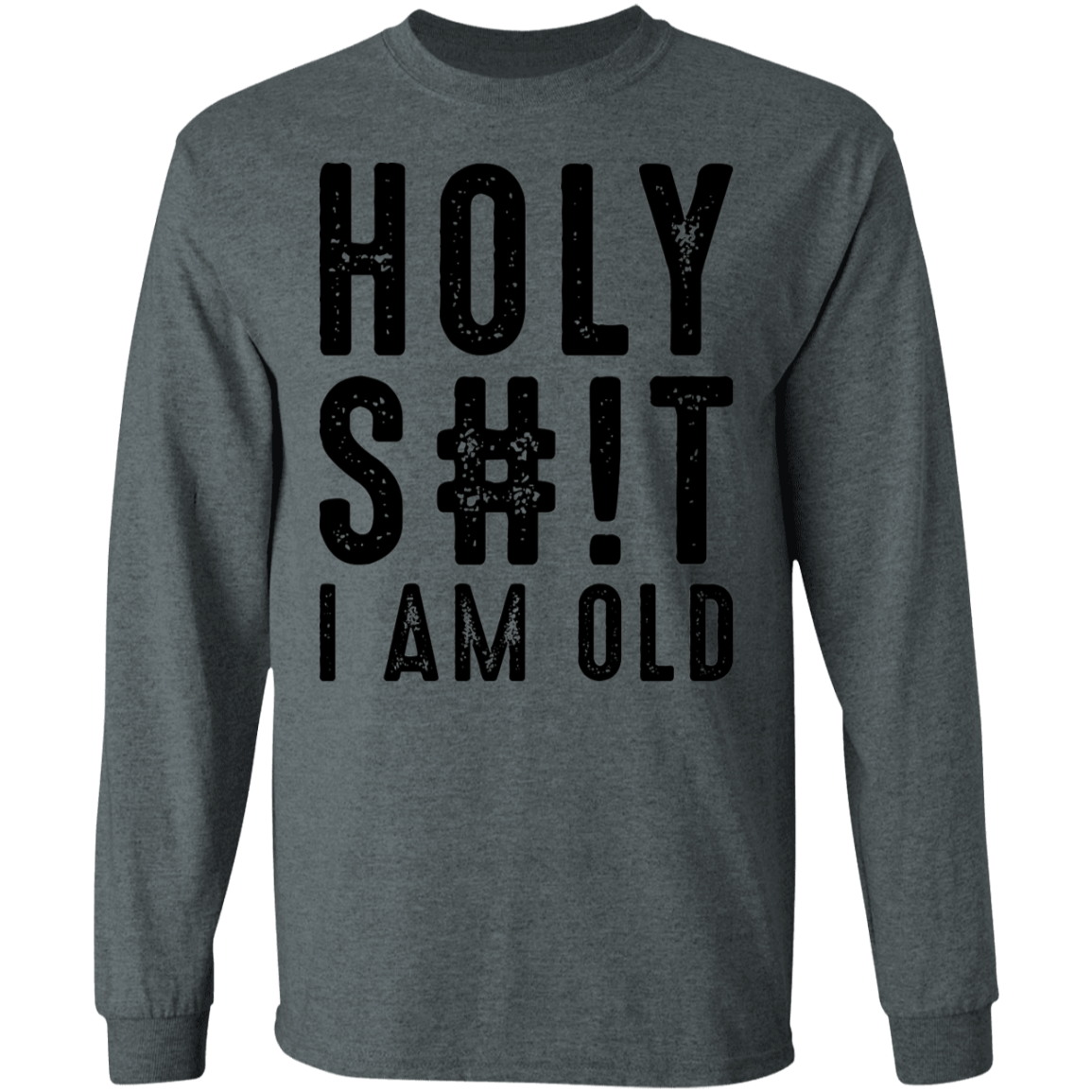 Holy S#!T I Am Old Birthday Long Sleeve T-Shirt