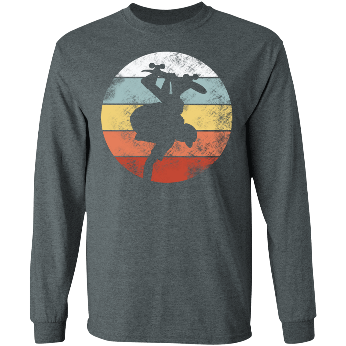Skateboarding Trick Skating Long Sleeve T-Shirt