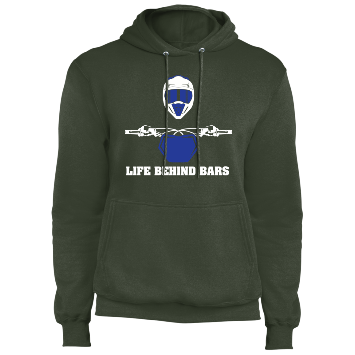 Life Behind Bars Dirt Bike Desert Riding Pullover Hoodie