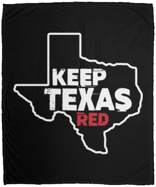 Keep Texas Red Republican Fleece Blanket - 50x60